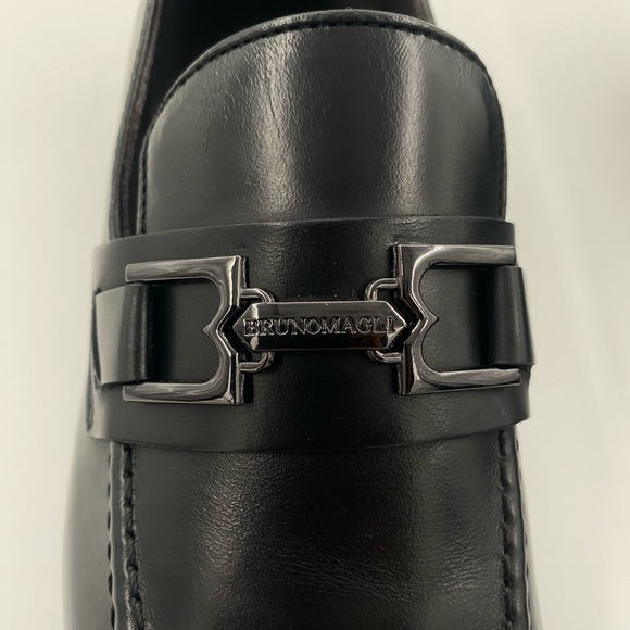 BRUNO MAGLI Men's Javier Black Calf
Loafer Shoes - Picture 9 of 10
